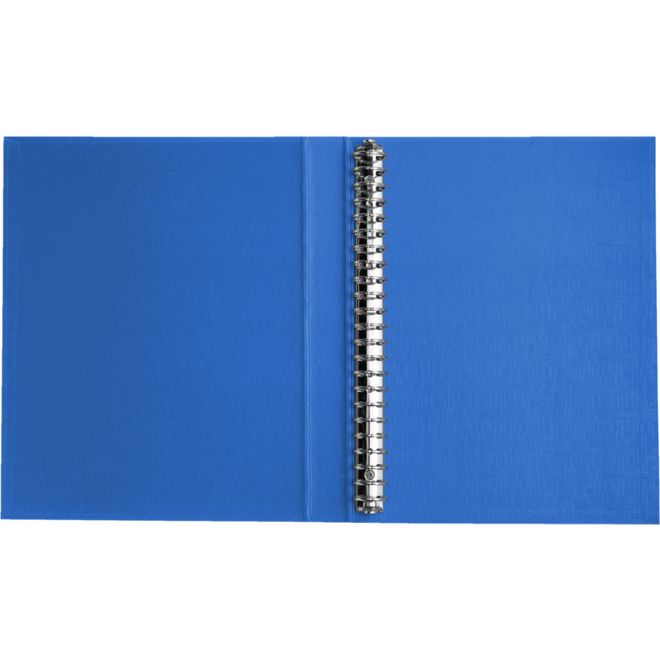 Ringband 23-rings karton O-25 mm, blauw