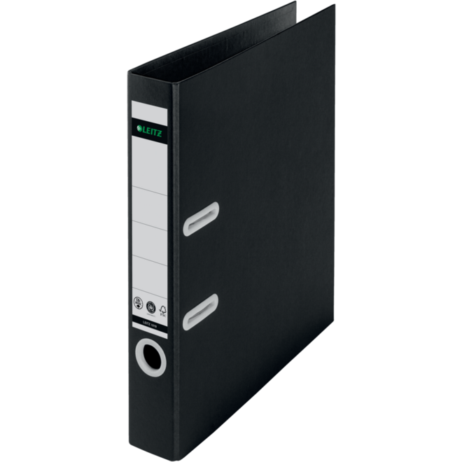 Ordner Leitz Re:cycle A4 50 mm, zwart