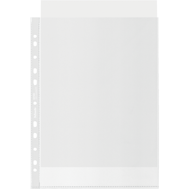 Showtas A4 Esselte Recycled PP Mat 70µ 11-gaats, 100 stuks