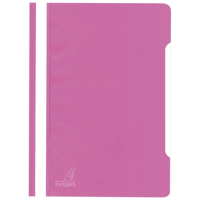 Snelhechtmap A4 roze, 25 stuks