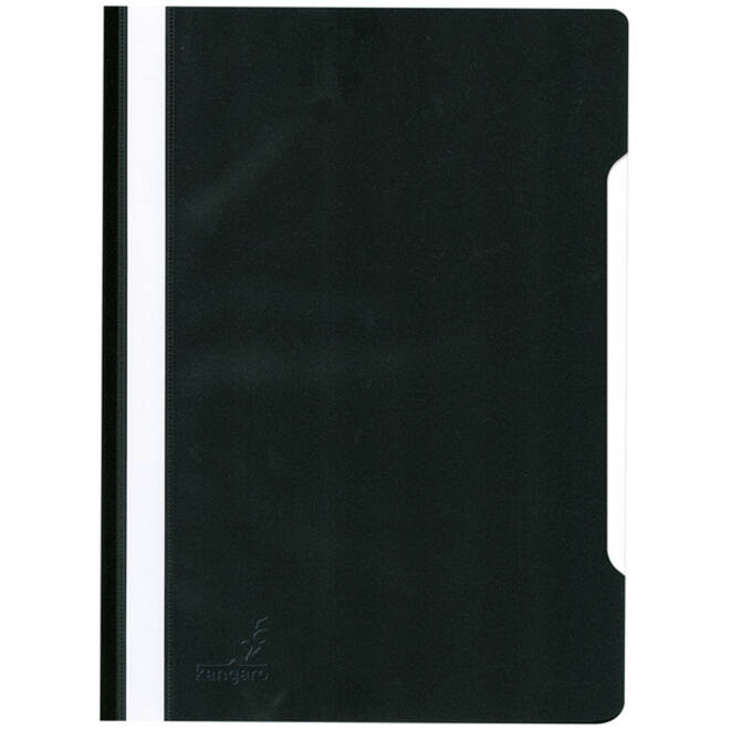 Snelhechtmap A4 zwart, 25 stuks