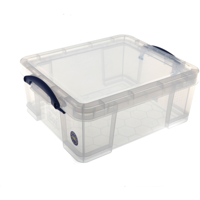 Opbergboxen Really Useful Box transparant