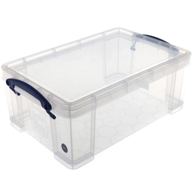 Opbergboxen Really Useful Box transparant