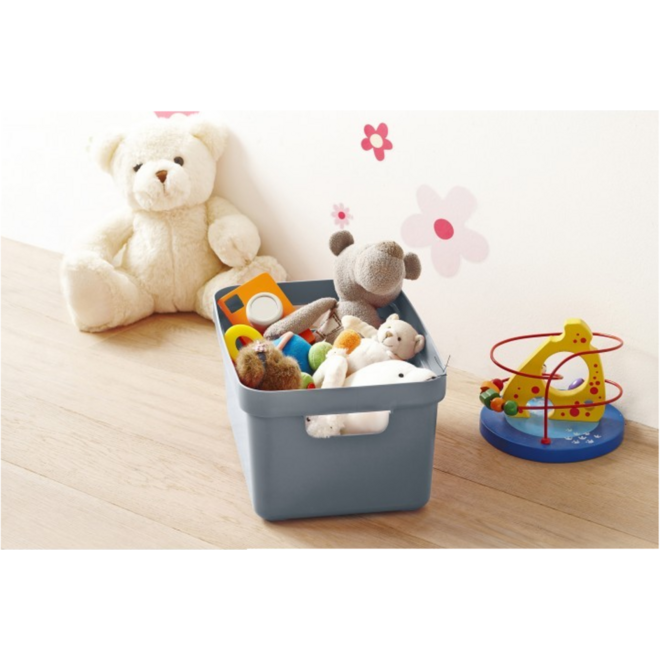 Opbergbox Sigma blauwgrijs 352 x 253 x183 mm, 13 liter