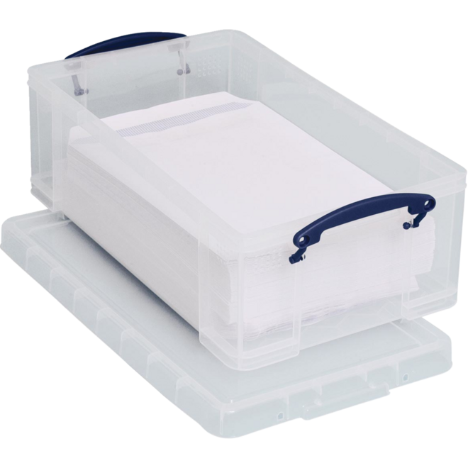 Opbergboxen Really Useful Box transparant