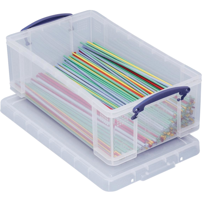 Opbergboxen Really Useful Box transparant