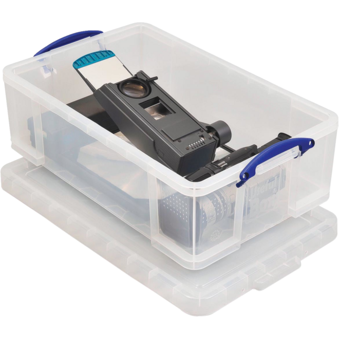 Opbergboxen Really Useful Box transparant