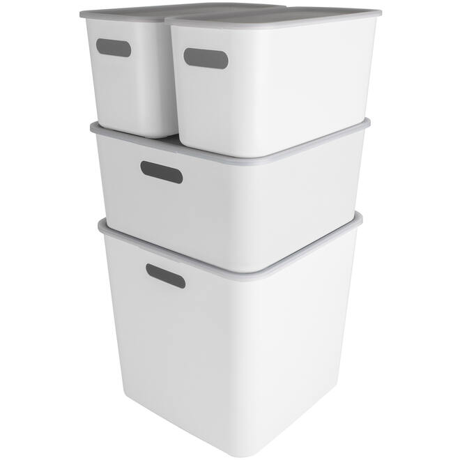 Opbergbox sigma cube 12,5 liter wit