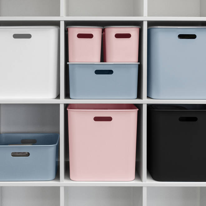 Opbergbox sigma cube 12,5 liter wit