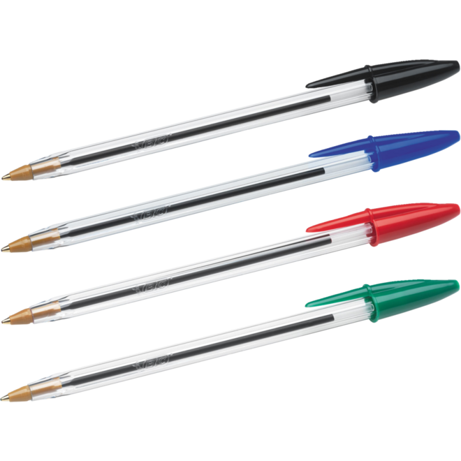 Balpen BIC cristal rood