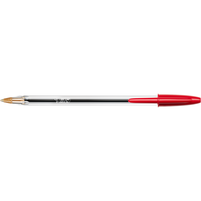 Balpen BIC cristal rood