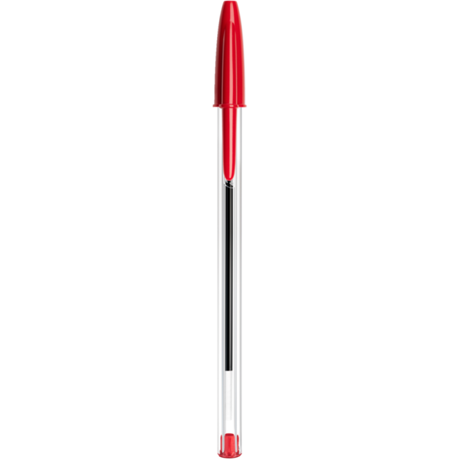 Balpen BIC cristal rood