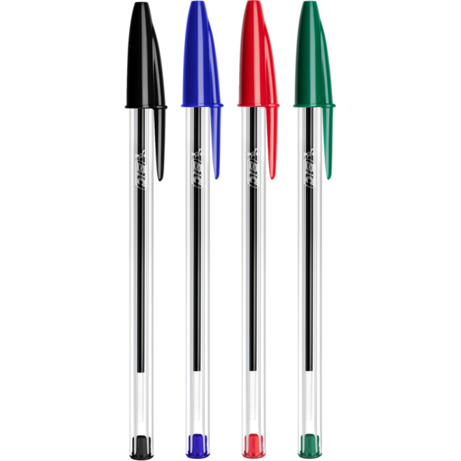 Balpen BIC cristal groen