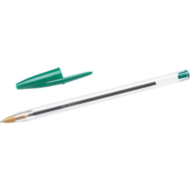 Balpen BIC cristal groen