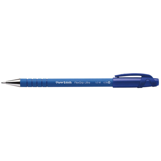 Balpen Papermate Flexgrip medium blauw