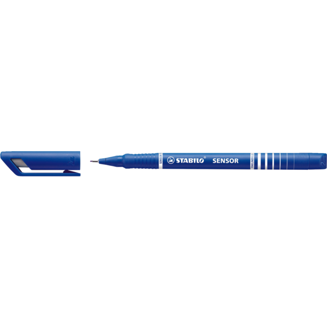 Fineliner STABILO SENSOR F blauw