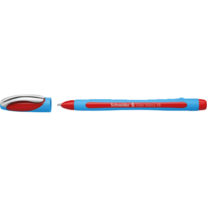 Rollerbalpen Schneider slider memo 1.4 mm rood