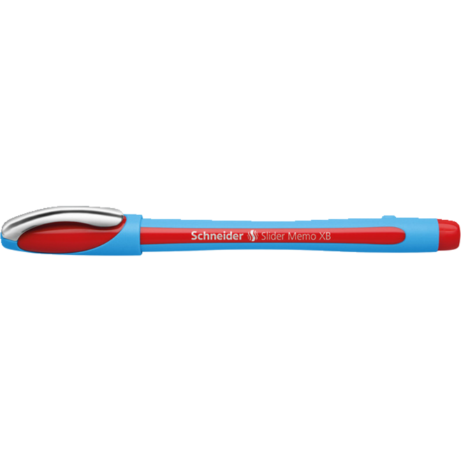 Rollerbalpen Schneider slider memo 1.4 mm rood