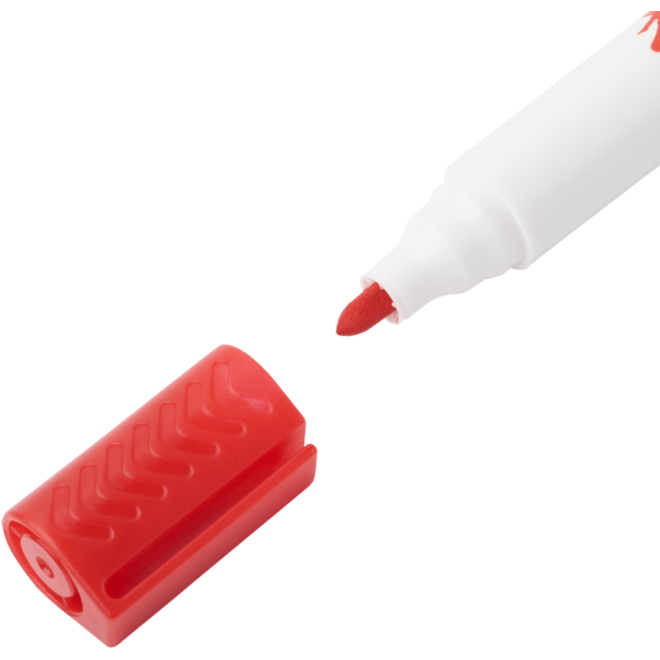 Whiteboardstiften | de Rolf groep | 5 mm rood, 10 stuks