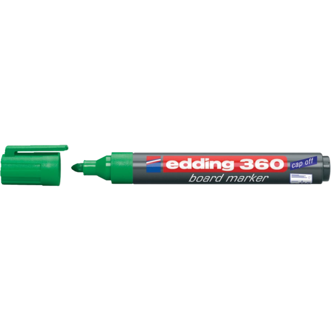 Whiteboardstift edding 360 1.5-3 mm groen, 10 stuks