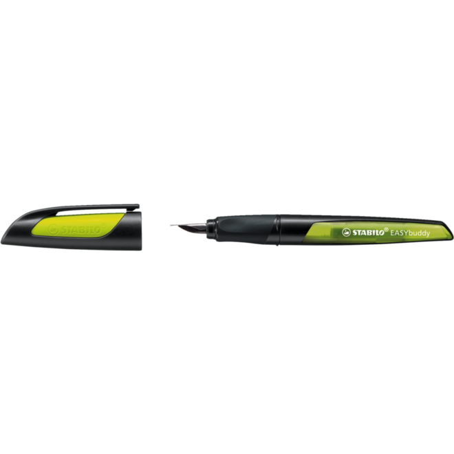 Vulpen STABILO EASYbuddy zwart/lime