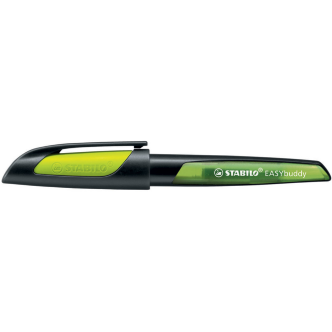 Vulpen STABILO EASYbuddy zwart/lime Links