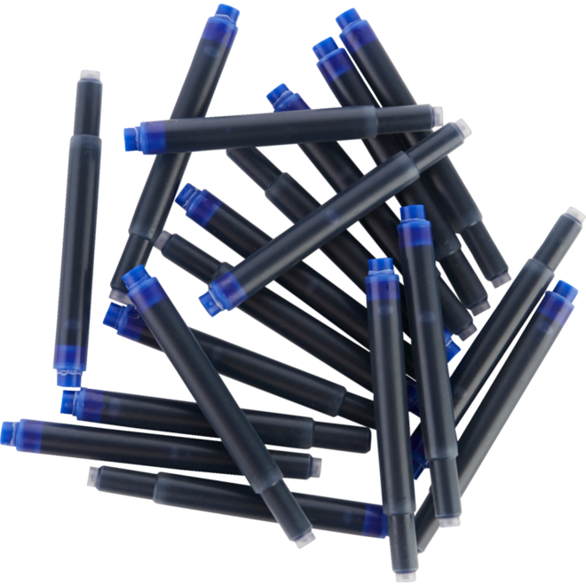Inktpatroon voor o.a. Lamy blauw 250 stuks