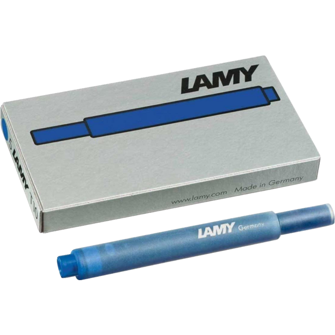 Inktpatroon Lamy blauw, 5 stuks