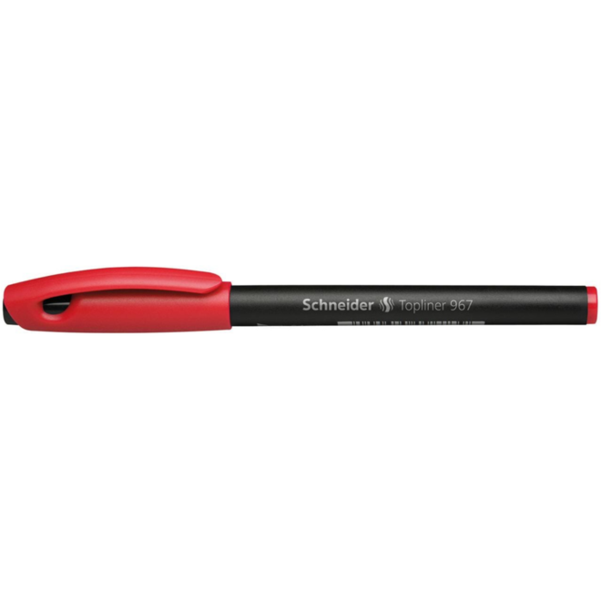 Fineliner Schneider topline 0,4 mm, rood
