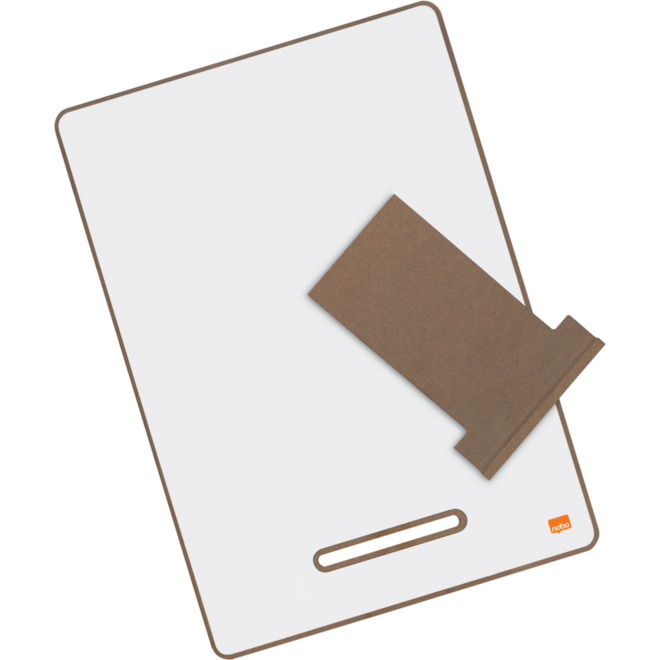Whiteboard/Wisbord Nobo A4 magnetisch wit per 4st