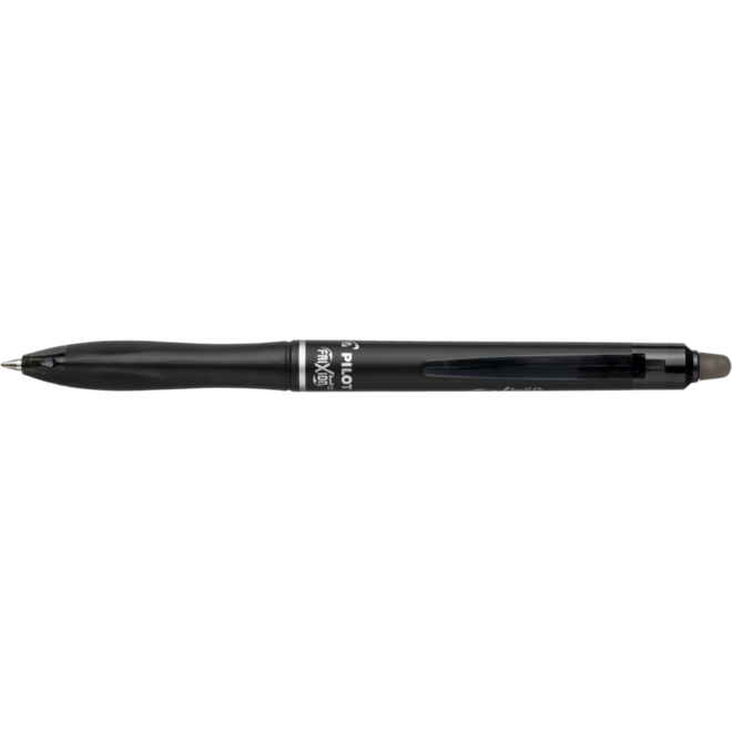 Rollerpen Pilot Frixion Ball plus medium zwart, 10 stuks incl. 10 navulling
