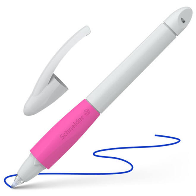 Rollerpen Schneider Base Ball lichtgrijs-roze