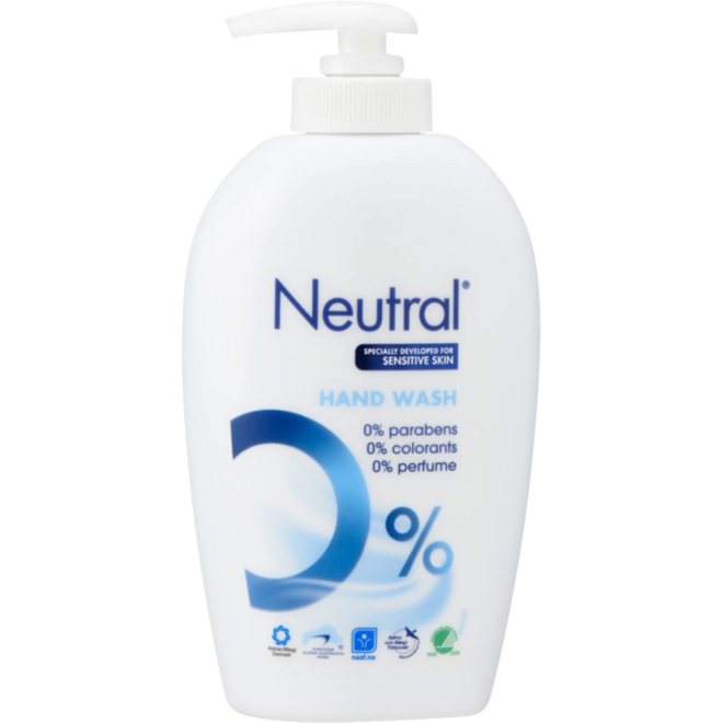 Handzeep Neutral pompsysteem 250 ml, 1 stuk