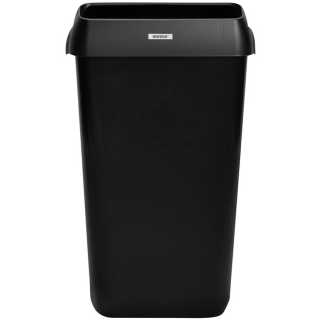Afvalbak Katrin 25 L zwart