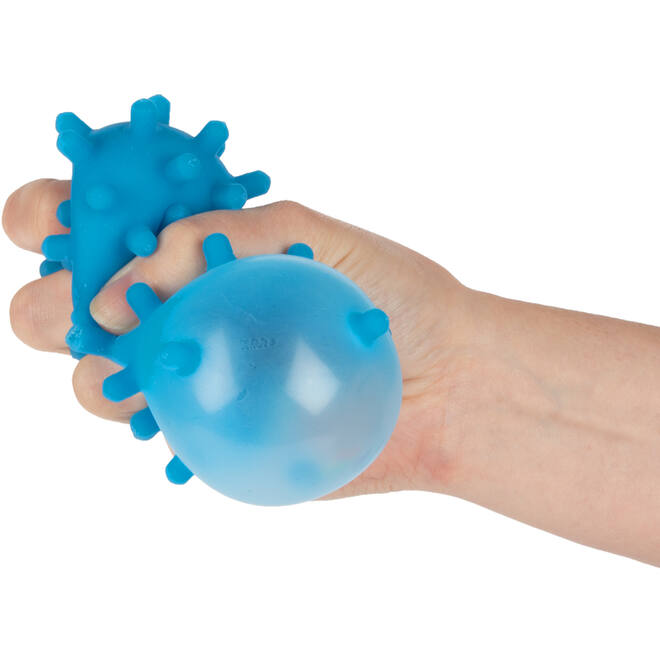 Pufferbal nubs 9 cm assorti