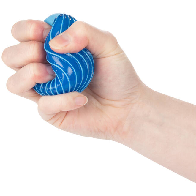 Sensorische bal ribbel 6,5 cm assorti
