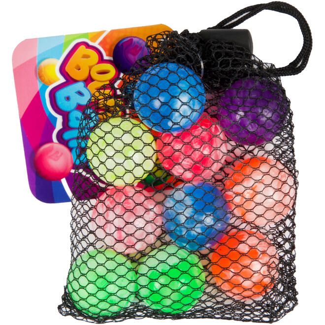 Stuiterballen klein 2,5 cm, 10 stuks