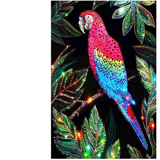 Diamond painting natuur met standaard assorti