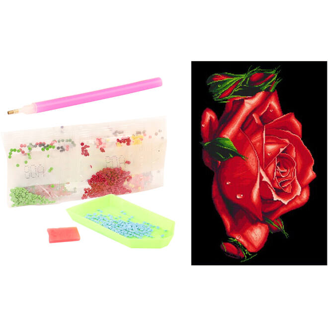 Diamond painting natuur met standaard assorti