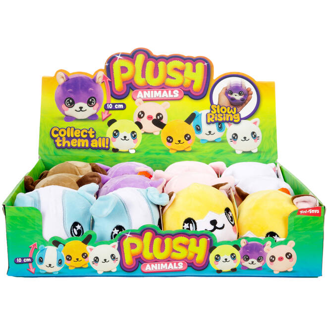 Pluchen baldier squishy 10 cm assorti