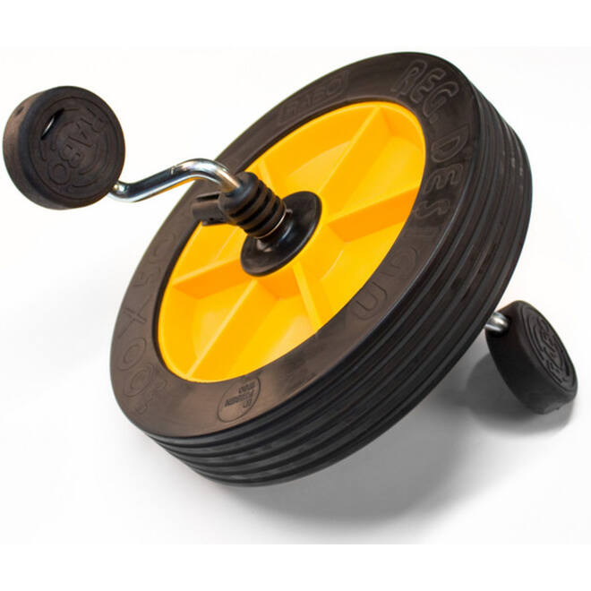 Voorwiel kompleet 300 mm rabo rijdend materiaal