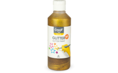Glitterverf Creall 250 ml goud