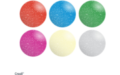 Glitterverf Creall 250 ml assorti, 6 stuks