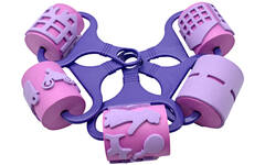 Verfroller 6,5 cm Stad, 5 stuks
