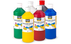 Stickerverf Creall Windows  5 flacons ass. 500 ml + contour
