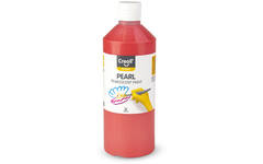 Parelmoerverf Creall Pearl 500 ml rood