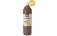 Vingerverf Creall 750 ml bruin