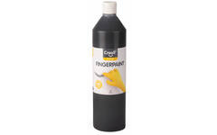 Vingerverf Creall 750 ml zwart
