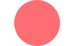 Plakkaatverf Creall Fluor 250 ml rood