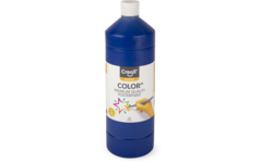 Plakkaatverf Creall Color+ 1000 ml donkerblauw